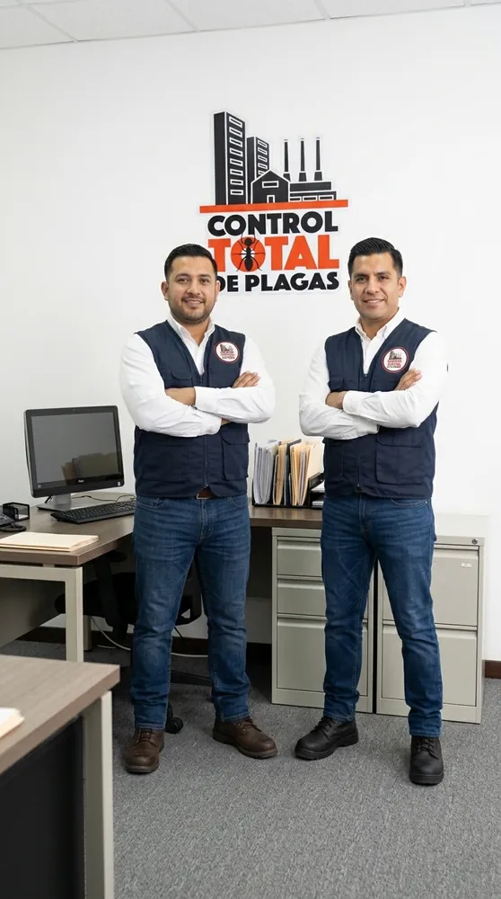 Equipo de técnicos uniformados de Control Total de Plagas en Ciudad Juárez